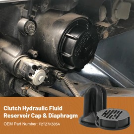 Fits Ford F150/Ranger Clutch Hydraulic Fluid Reservoir Cap & Diaphragm F2TZ7K505A