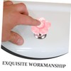 Yardenfun 2 Pcs Toilet Flush Button Handle Replacement Design Push
