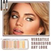 9 Colors Matte Eyeshadow Palette,Brown Nude Eye Shadows Palette,Neutral High