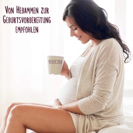 Raspberry Leaf Tea Organic 200 g - Raspberry Leaf Tea Pregnancy for Birth Preparation I 100% Natural from Organic Cultivation by KLUIZ Tea
