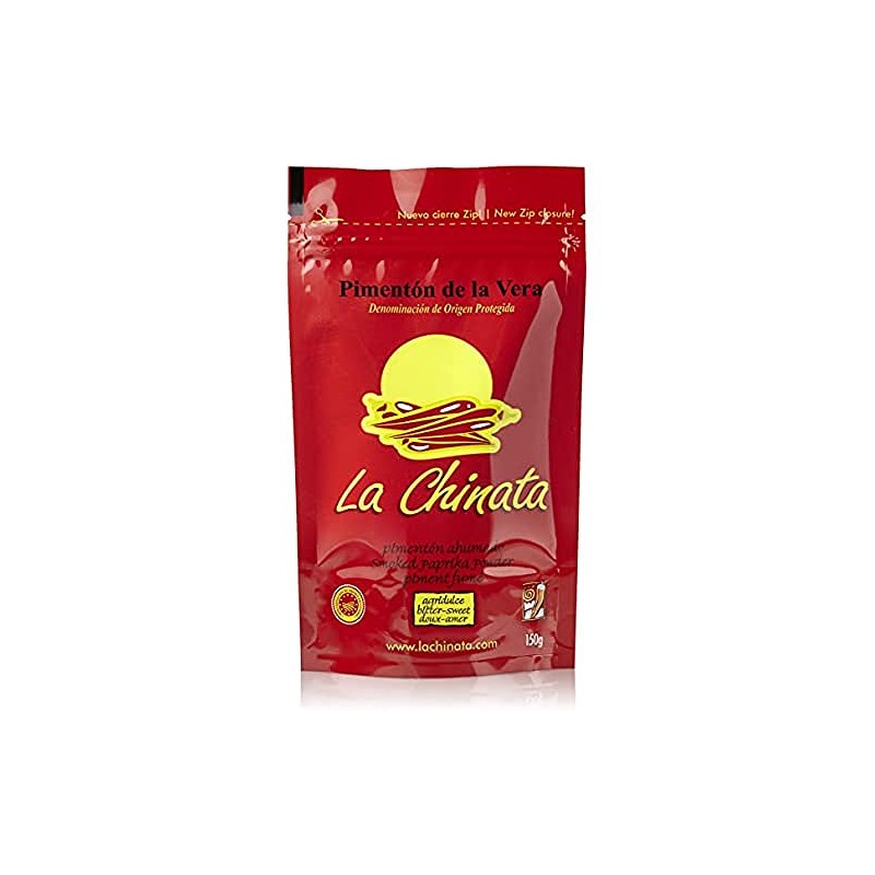 La Chinata. Bitter Sweet Smoked Paprika Powder. 150g (5.29oz) zip
