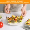 Taco Holder 4 Packs - Health Material Stainless Steel Taco