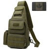 Tactical Shoulder Bag - 1000D Military Backpack Outdoor Daypack Chest