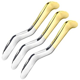 AAProTools Set of 3 Minnesota Cheek Retractor Gold Plated Dental Instruments