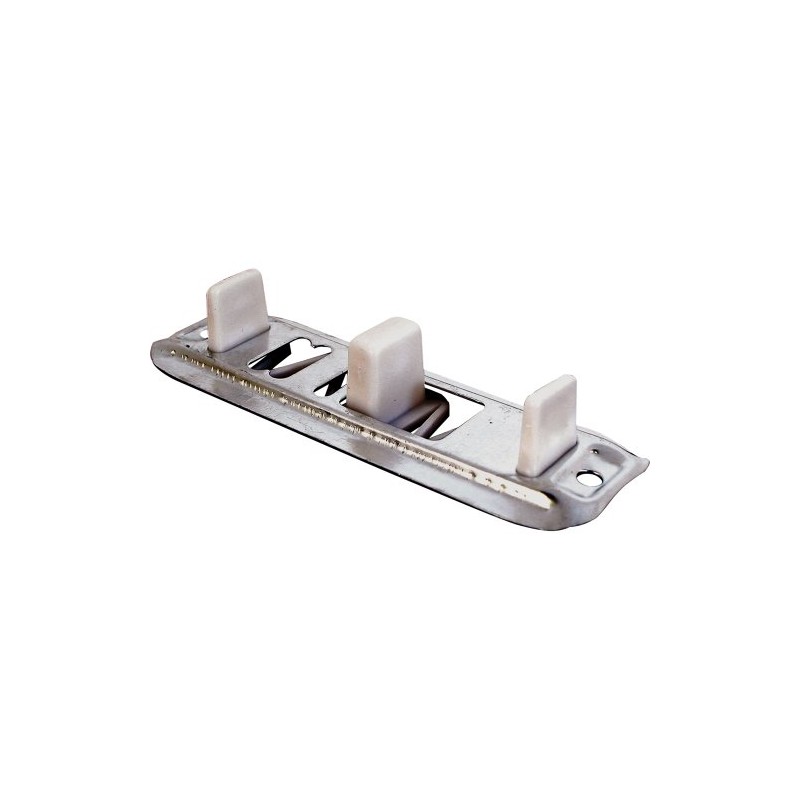 Prime-Line N 6560 Stamped Steel, Adjustable, Closet Door, Floor Guide
