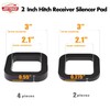 6 Pack - Multiple Size Combination，2 Inch Hitch Receiver Silencer