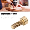 50Pcs Cap Hex Socket Screw Copper Fastener Hardware Tools Industrial