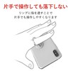 ELECOM Smartphone Ring Hold Ring 360 Degree Rotation Fall Prevention/Stand