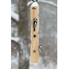 Kettle Moraine Large Cedar Suet Log Feeder for Woodpeckers and