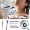 AquaCare Magneton 8-setting Magnetic Docking Hand Shower with Built-in Shower