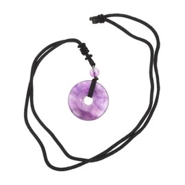 Ipetboom Delicate Portable Crystal Pendant Necklace for Men Lanyard Stone Jewelry present for Festivals and Special Occasions Skin Friendly and Unique Design