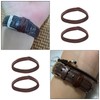 Watch Strap Loop Replacement Watch Strap Fastening Rings Leather Band