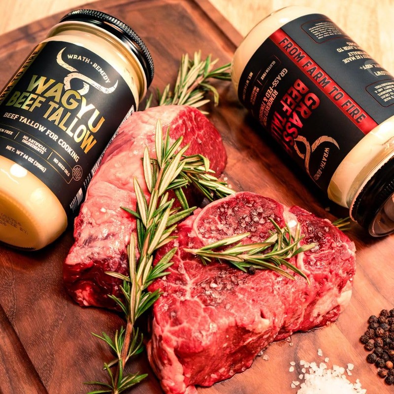 Grass Fed Cooking Tallow 2 Pack