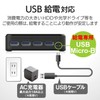 Elecom U3SW-T2 USB Switcher, PC to 2 Ports, USB 3.0