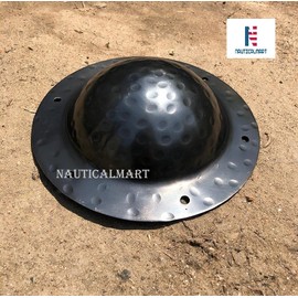 Hammered Hand Forged Iron Medieval Shield Umbo Fully Functional 12g