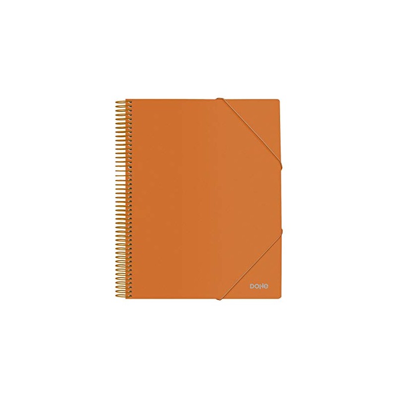 Spiral Binder - 30 Pockets of 80 Microns - Orange