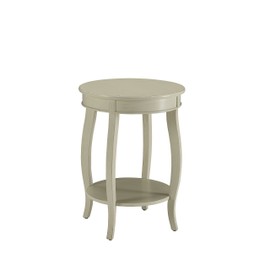 ACME Furniture 82785 Aberta Side Table, Antique White, One Size
