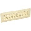 Decor Grates PL210-AL 2-Inch by 10-Inch Plastic Floor Register, Almond