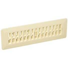 Decor Grates PL210-AL 2-Inch by 10-Inch Plastic Floor Register, Almond