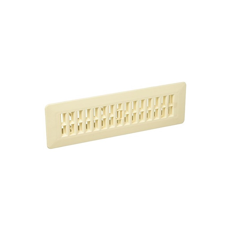 Decor Grates PL210-AL 2-Inch by 10-Inch Plastic Floor Register, Almond