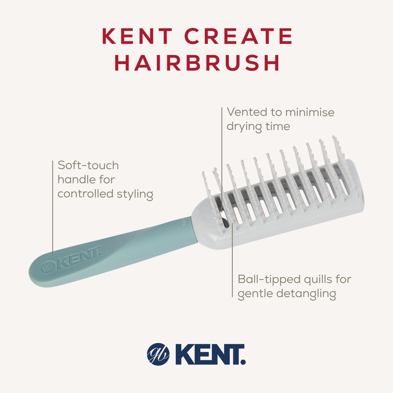 Kent Create Tunnel Vented Hairbrush - KCR3