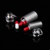 Titanium Mini Portable Pill Car Keychain Keychain 5ea
