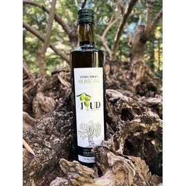 Joud, Extra Virgin Olive Oil, Premium Smooth, Single Origin, Lebanese, First Cold Press, Unfiltered, 750 ML
