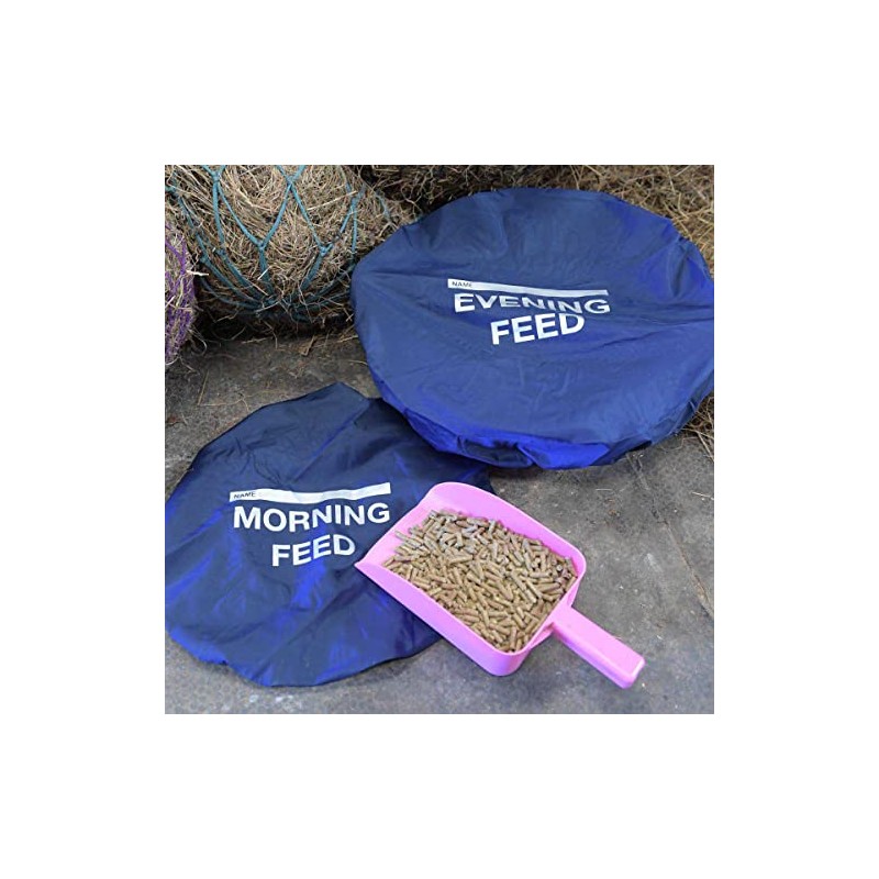 Masta Horse Feed Bucket Cover - 2 Pack with Morning