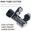 YoiYee Compact Adjustable Tube Cutter, 3-28mm – Precision Mini Pipe