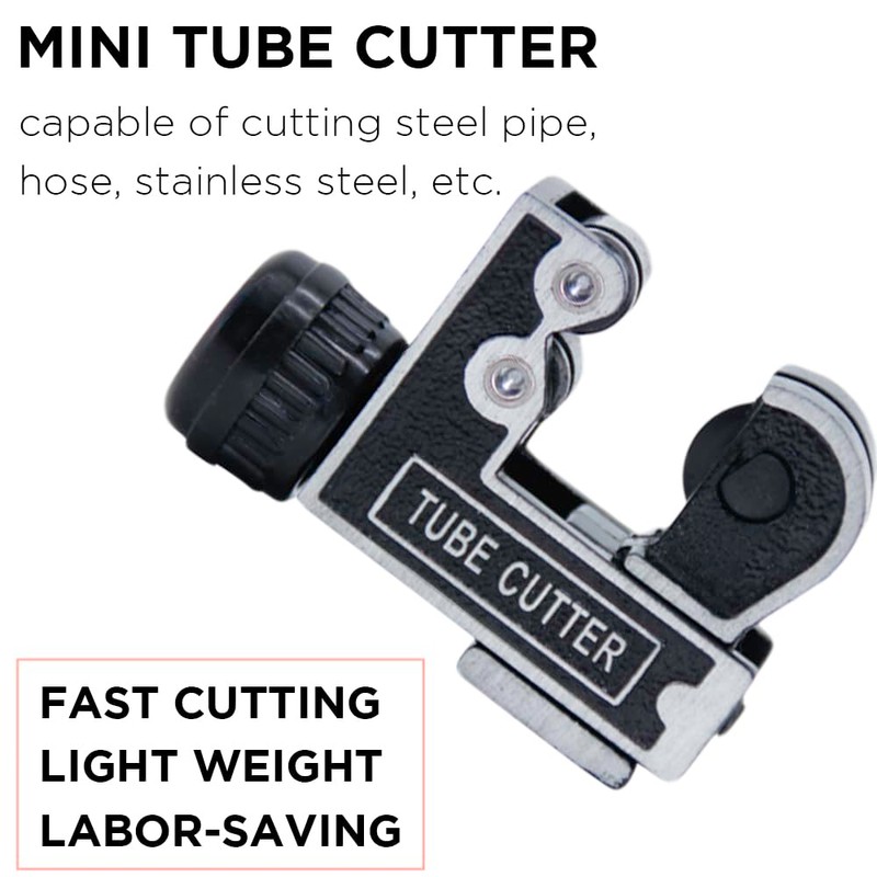YoiYee Compact Adjustable Tube Cutter, 3-28mm – Precision Mini Pipe