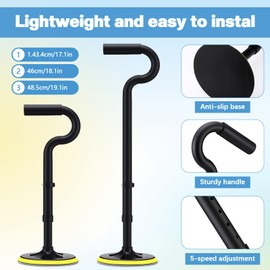 Datanly Mobility Aids Tool Adjustable Standing Aids & Supports Assist Devices to Help Get up from Floor for Seniors, Stand Assist Aid for Elderly, Rising Indoors, Garden, Housework