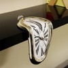 Ieron Distorted Table Clock Decorative Salvador Dali Style Watch Melted