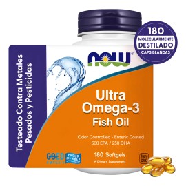 Ultra Omega 1000mg 500 Epa 120 Dha 180 Caps Blandas