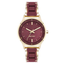 Nine West Women's Rubberized Bracelet Watch, NW/3094