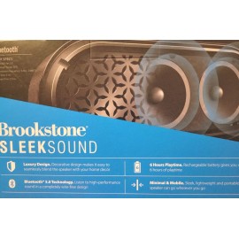 Brookstone Wireless Portable Bluetooth 5.0 Technology Pill Speaker System