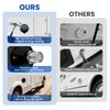 Gloppers All-Metal RV Exterior Spray Port Hook-Up Connector, Quick Connect