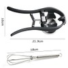 Egg White Separator,Kitchen Gadget Cooking,Liquid Egg Separator with Whisk,Egg Opener,Baker