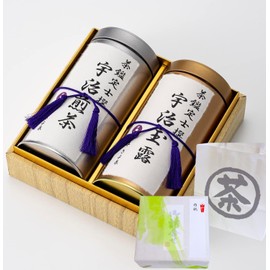 Kiyoizumi Uji Tea Gift 5.3 oz (150 g) x 2, Gyokuro, Sencha, Uji Tea High Class Gift, Green Tea Set, Gift for Uji, Includes Handbag, Tea Leaves, Tea Gift, Return, Home Celebration Set