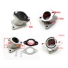 2PCS Intake Manifold Pipe Adapter Metal Replacement for Most Chinese