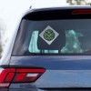'Cute Kawaii Brussels Sprout' Suction Cup Car Window Sign (CG00025432)