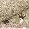 BEQHAUSE Stair Landing Rug Non-Slip 30"x30", Square Stair Landing Mats