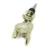 Turkey Wine Bottle Stopper - Handmade with Stainless Steel Base