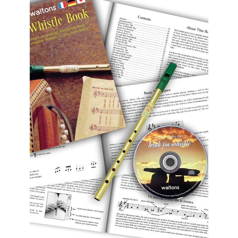 Learn To Play The Irish Tin Whistle (Buch/CD)