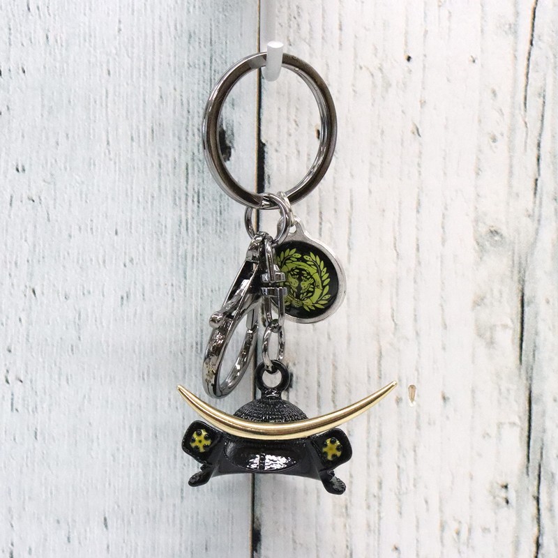 Minton Castle Enterprise Sengoku Warlord Date Masamune Keychain, Date Masamune