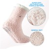 Bulinlulu Fuzzy Socks with Grips Mothers Gifts for Women,7 Pairs