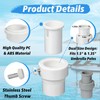 Mtuiewo 2 Pcs Pool Umbrella Sleeves, Pool Umbrella Stabilizers for