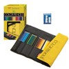 Tombow Colored Pencils In Roll Case With Mini Sharpener