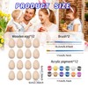 Egg Painting Set - 12 Wooden Eggs to Paint with