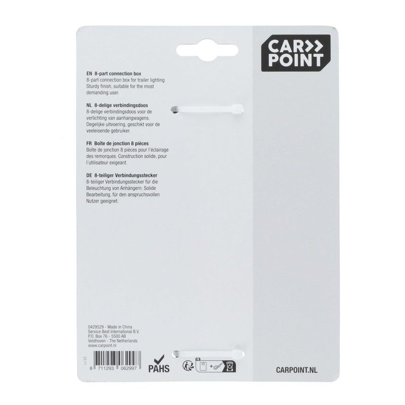 CARPOINT 0429529 Cable Junction Box with Splash Protection 145 mm