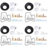 4 Pack Carburetor Repair Kit Compatible for 1982-1983 Honda V45